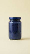 Dreaming Blue smoked chilli relish glass jar