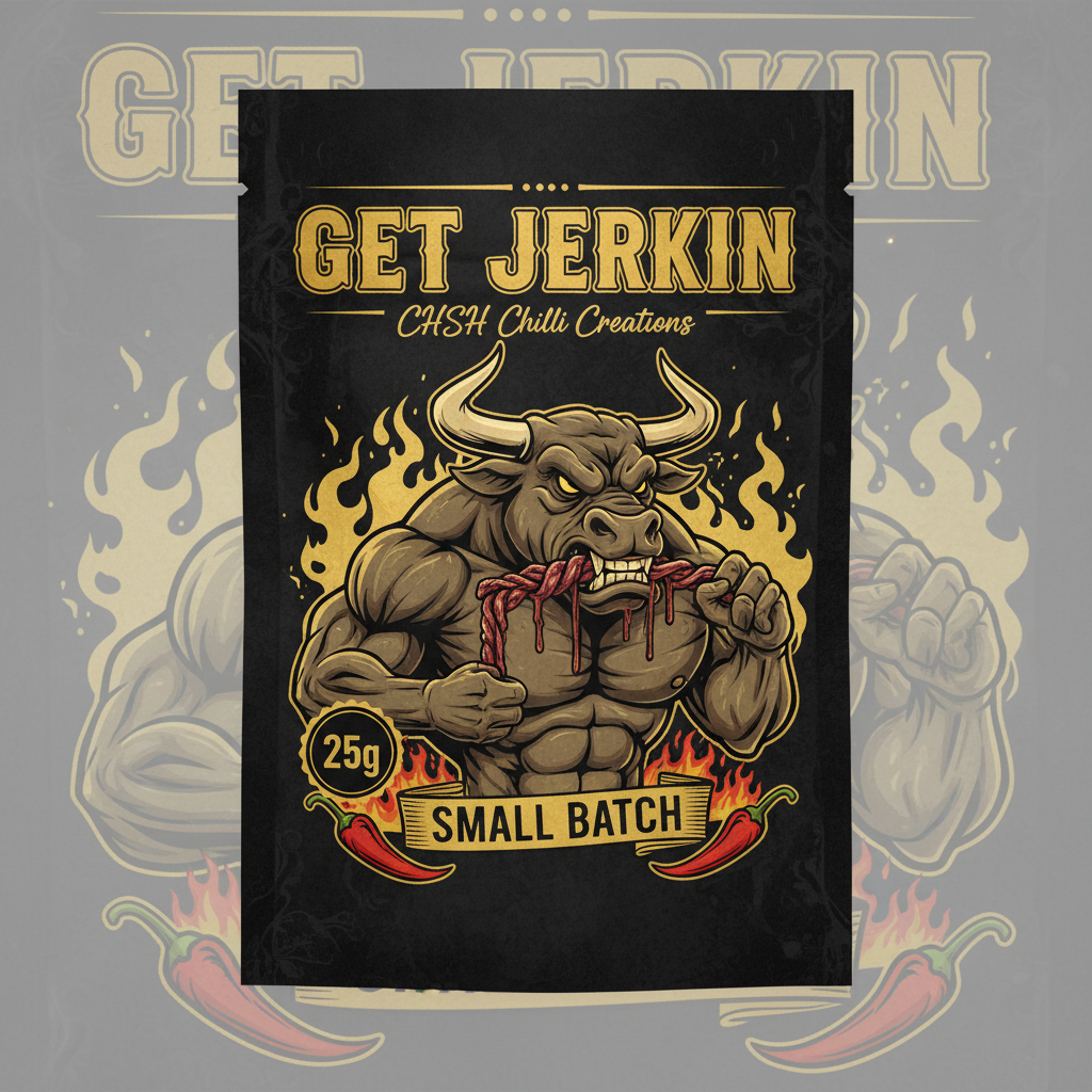 Get Jerkin CHSH Label