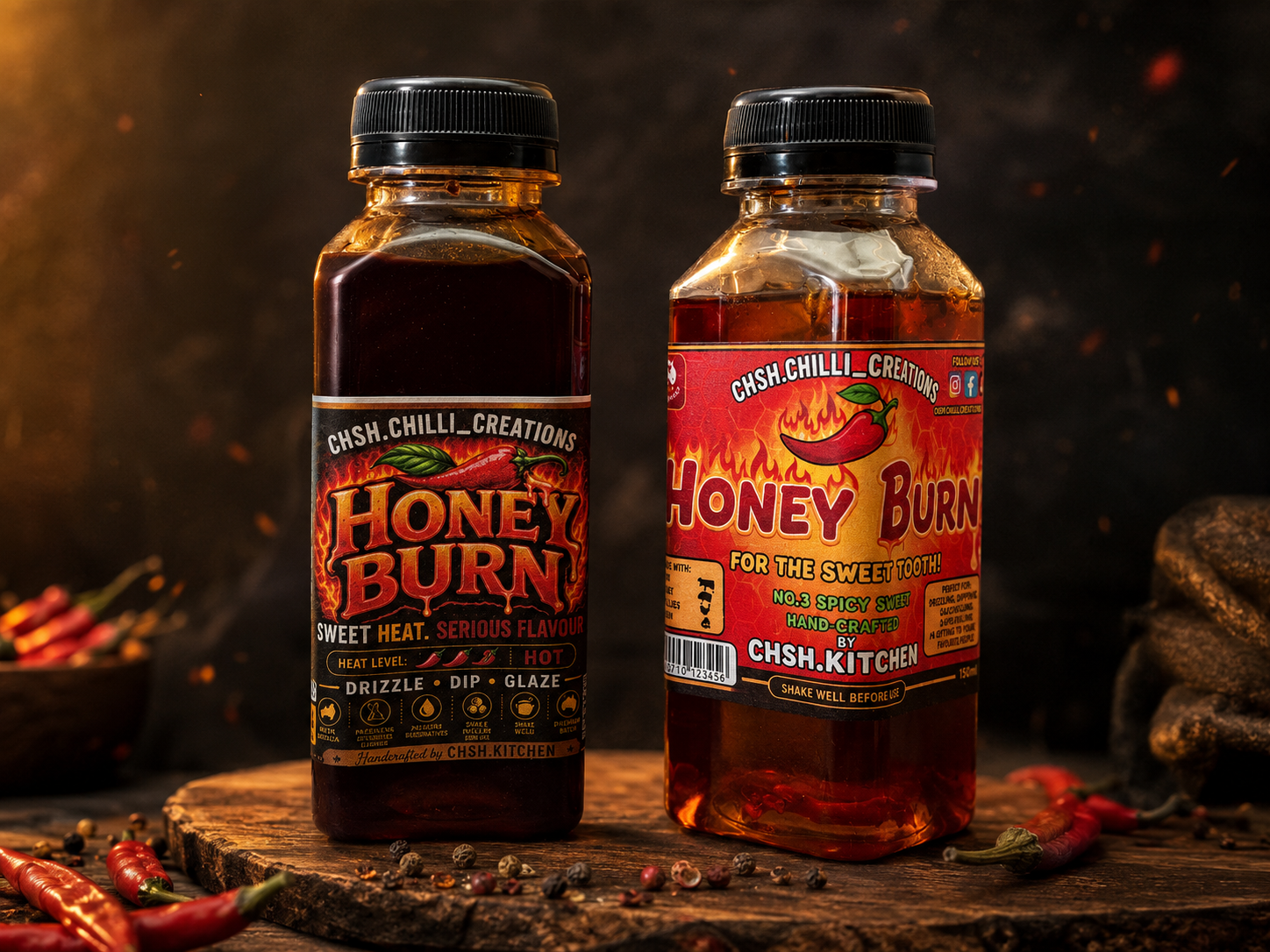 HONEY BURN 🏆 — 1st Place Mr. Chilli 2026