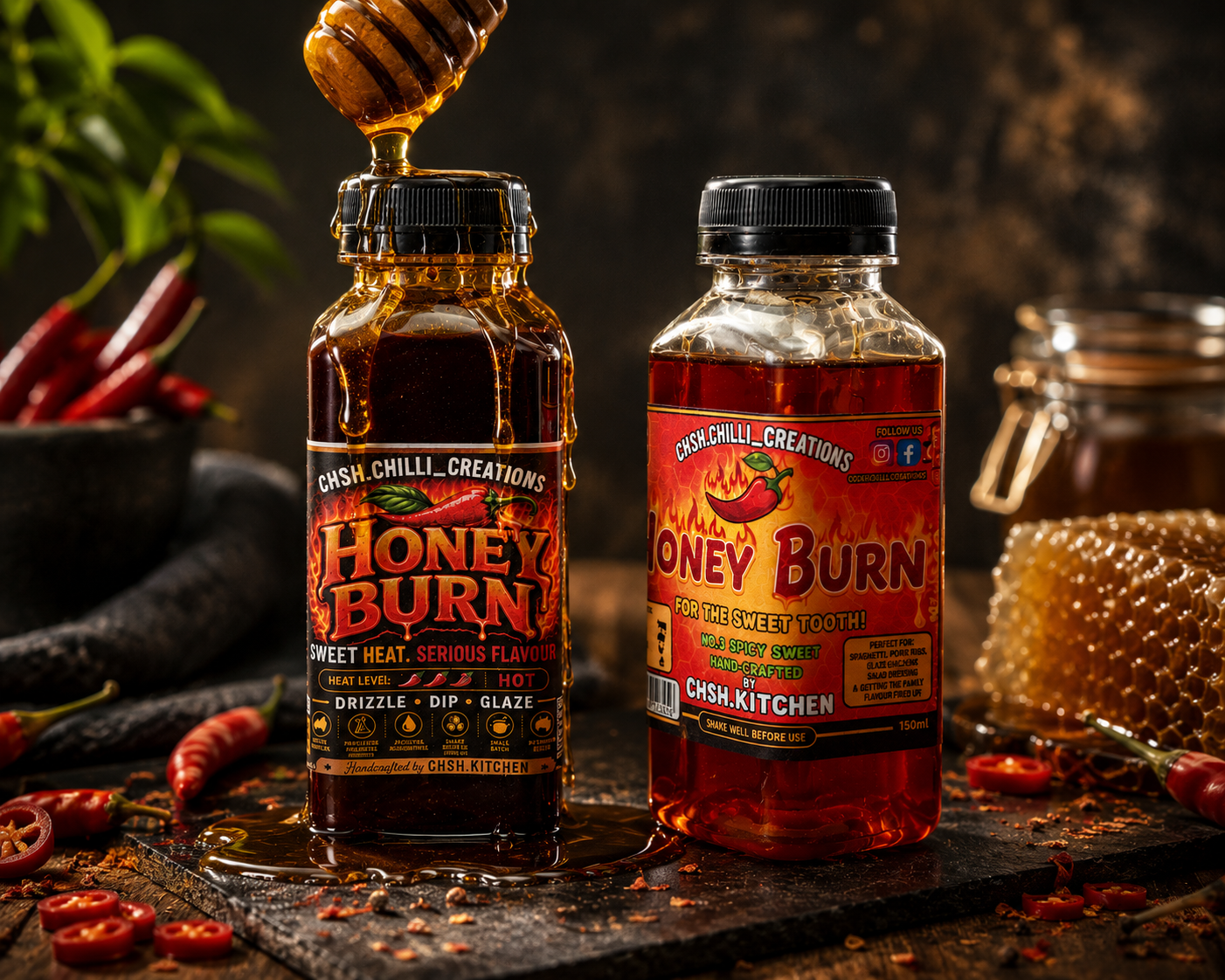 HONEY BURN 🏆 — 1st Place Mr. Chilli 2026