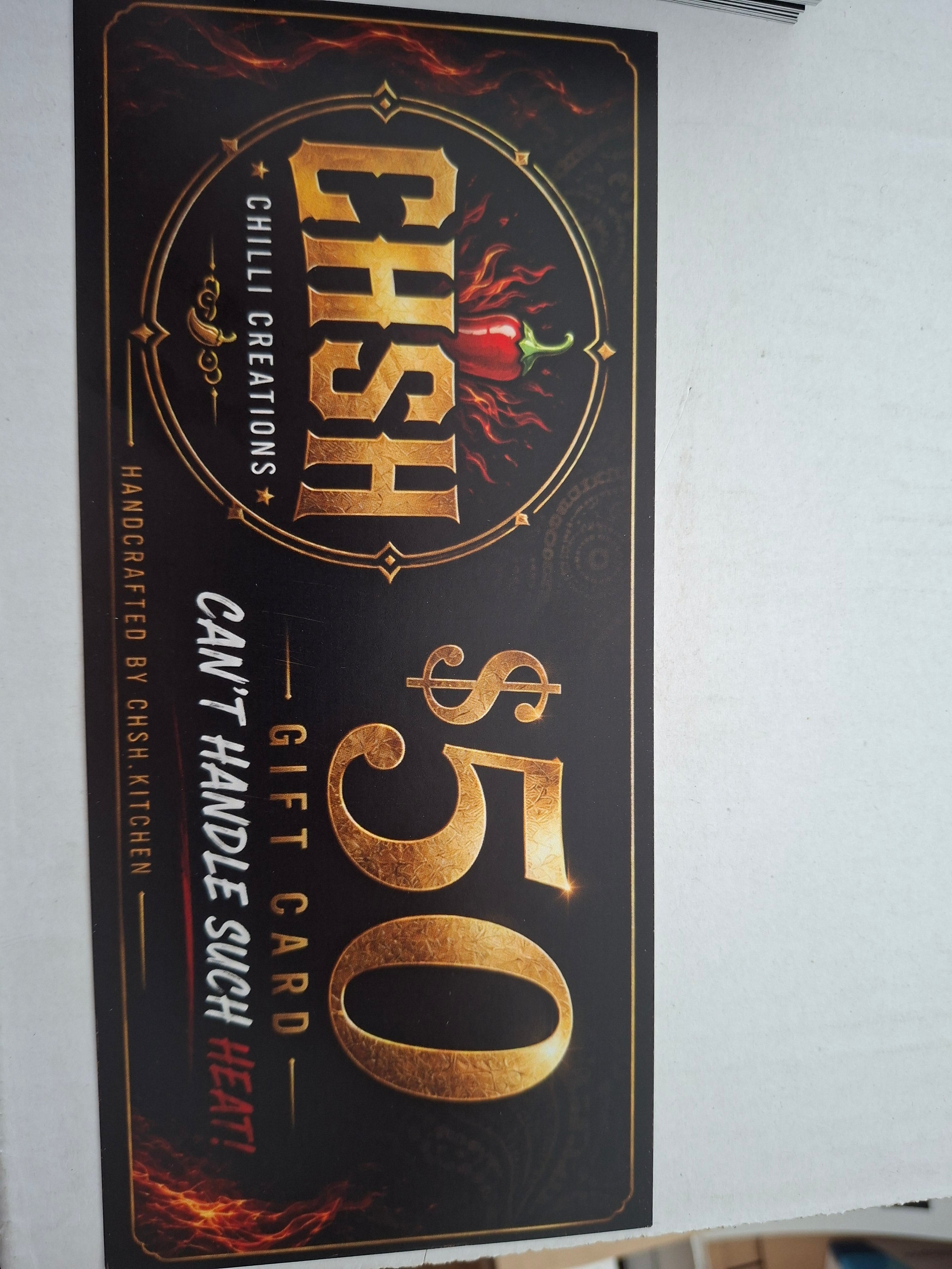 CHSH GiftCard