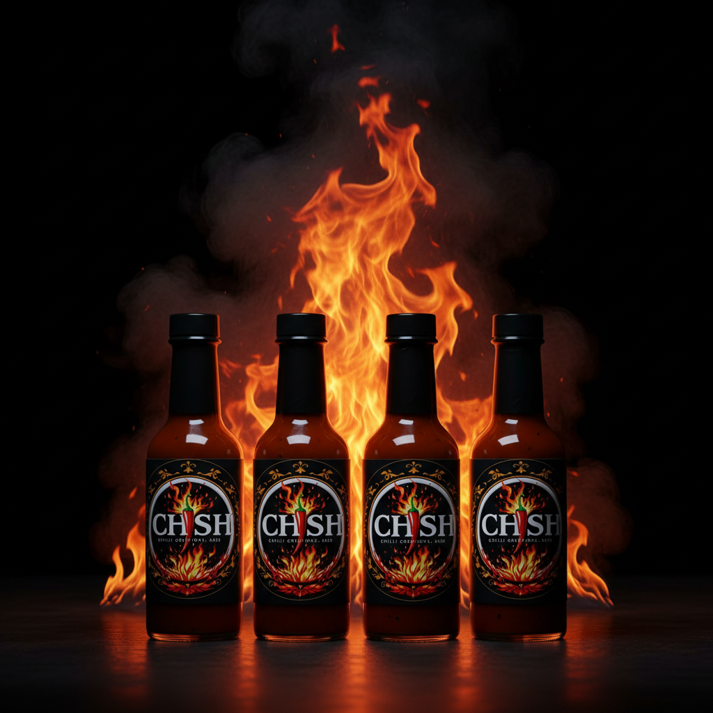 THE FIERY FOUR - Dark with CHSH Logo